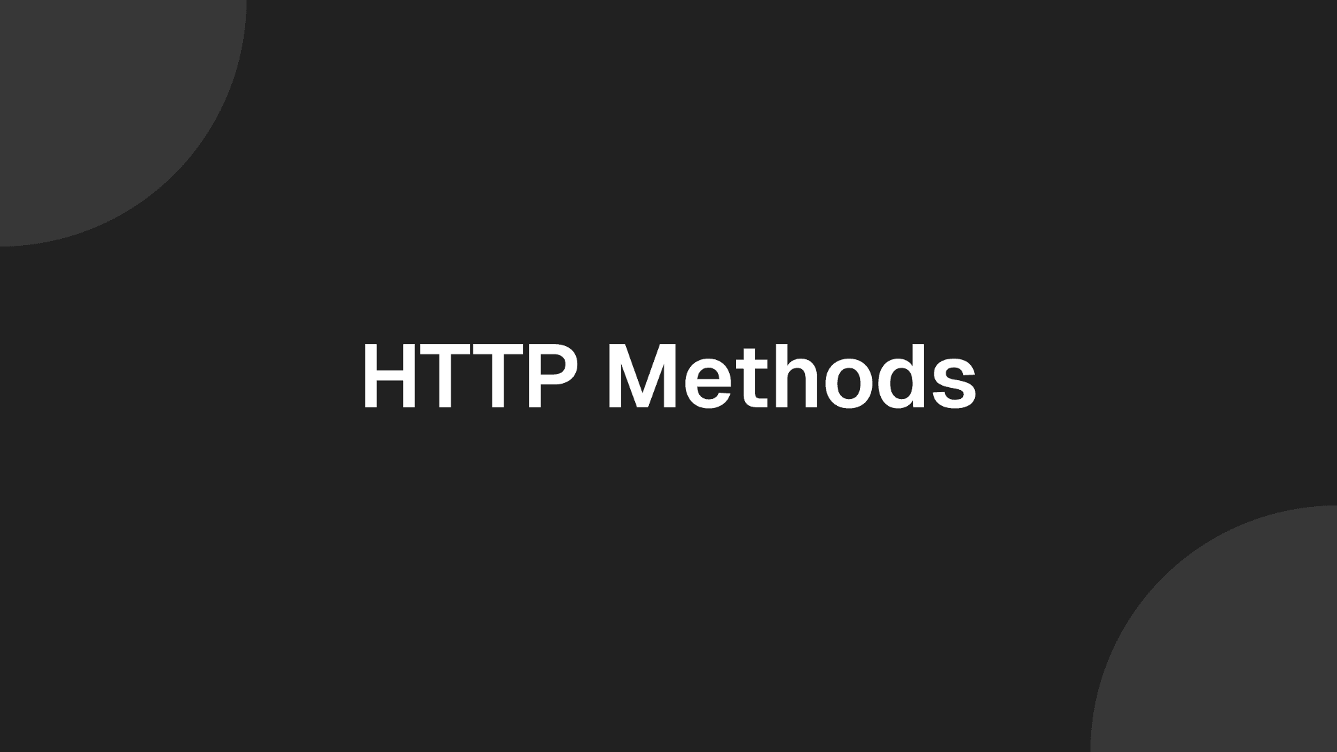 Thumbnail of HTTP Method